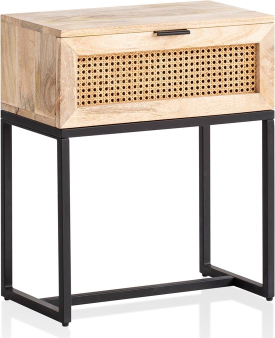 Harlow - Nachtkastje - Eiken - 55x45x49 cm