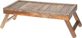 Lap table bois avec pieds pliants