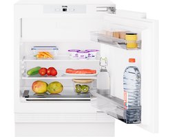 ETNA KVO682 - Onderbouw koelkast met vriesvak, 82 cm - Elektronische Thermostaat - Energieklasse E - LED display - Supercool - FastFreeze - Transparante Groentebak
