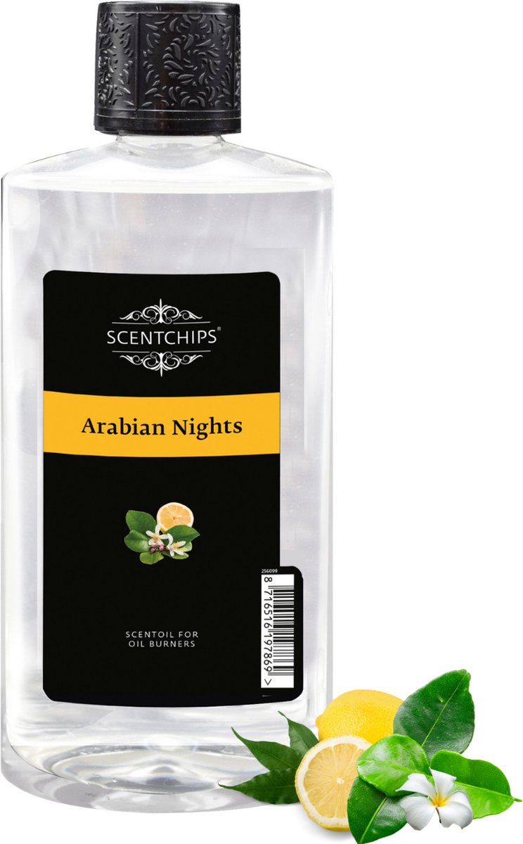 Goedkoopste Scentchips® Arabian Nights - Geurolie Voor Oliebrander - Parfum Olie - Geurolie Voor Lampenolie - Geurlamp Olie - 475ml