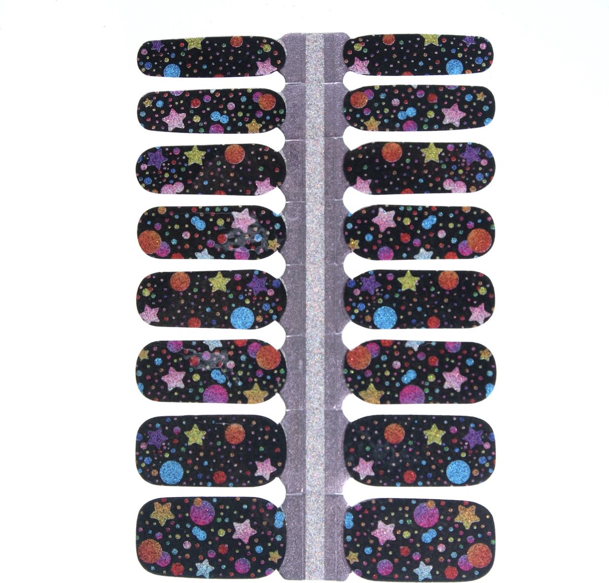 Goedkoopste YellowSnails - Nagel Wraps - Colorful Space - Nagel Stickers - Nagel Folie - Nail Wraps - Nail Stickers - Nail Art - Nail Foil