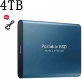Emportez vos données partout avec notre disque dur externe portable - 4 To de stockage Solide - Prend en charge USB 3.1/ Type-C pour un transfert haute vitesse - Convient pour PC, Mac et téléphones - Ordinateur - Blauw
