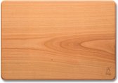 Robert Herder Windmühlenmesser Planche à découper 36 x 26 cm – Bois de cerisier Massief – Idéal pour les grands repas