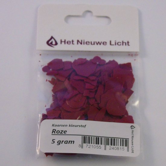 Kleurstoffen anorganisch, 3 gram. - Kaarsenmakerij Om de Noord