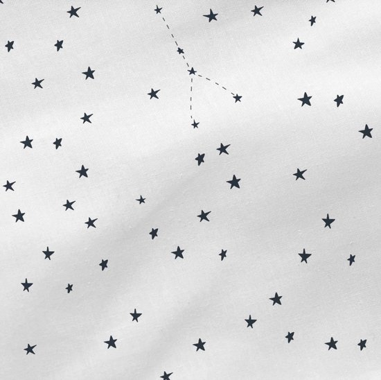 Kussensloop Constellation | Blanc