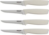 Michelino Alythia - Blocs à couteaux avec couteaux - 10 pièces - Plastique - Grijs