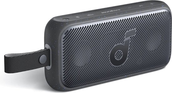 soundcore by Anker Motion 300 Bluetooth Speaker – 30W Geluidsvermogen – High-Resolution Audio – BassUp™ Technologie – 13 Uur Speeltijd – IPX7 Waterdicht – Bluetooth 5.3 – Zwart