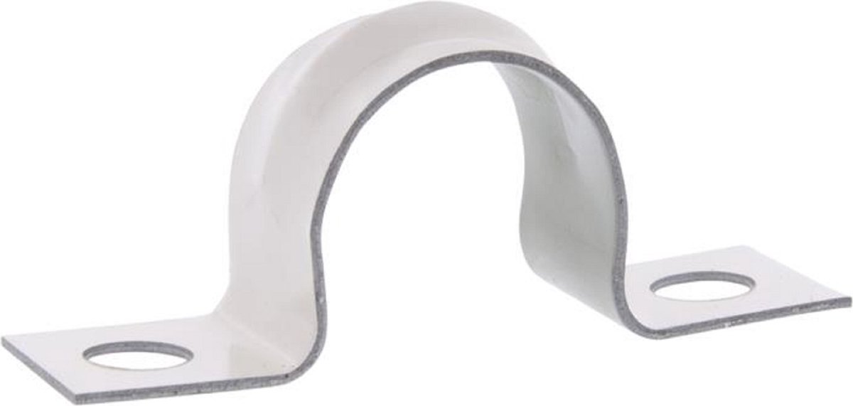 Q-Link zadel voor installatiebuis 5/8 - met schroeven - 16 mm - wit
