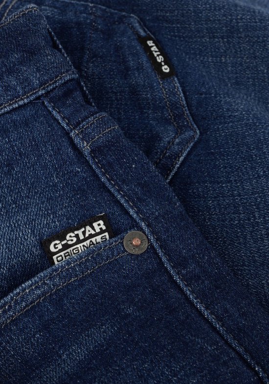 G-Star Raw 3301 Slim Short Broeken Heren - Blauw - Maat 34