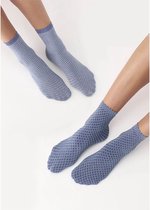 Oroblu - Demi-Bas twins tiny socks - 2 pack - marine - one size