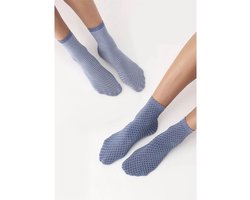 Oroblu - Demi-Bas twins tiny socks - 2 pack - marine - one size