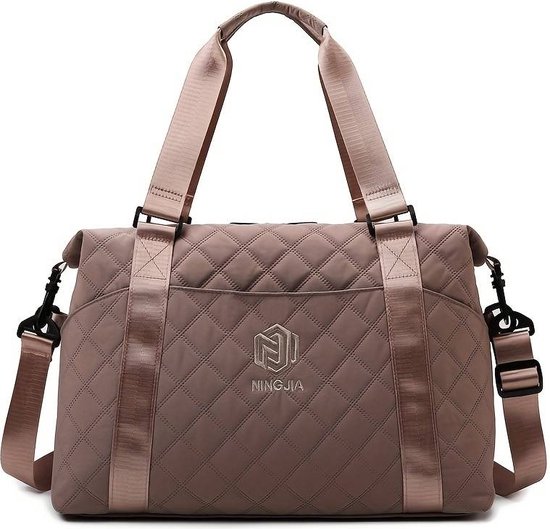 Reistas Bruin-brons, dames - vliegtuigtas - handbagage vliegtuig - sporttas