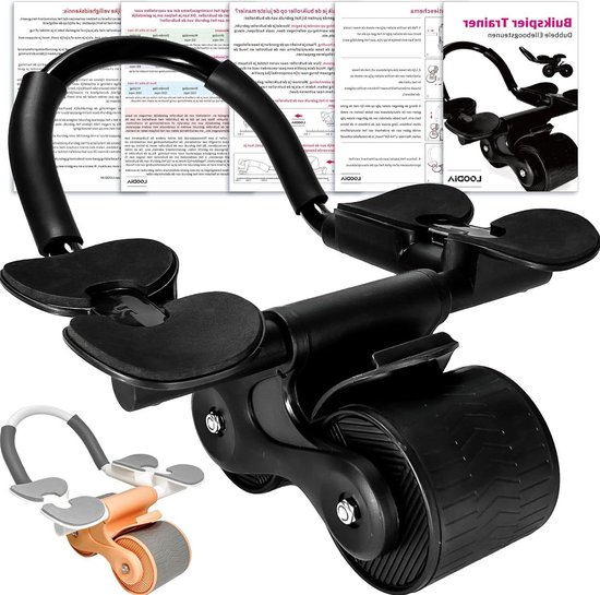 Rouleau de 5 en 1 Ab pour l'entraînement des abdominaux, kit de roue de Rouleau de 5 en 1 Ab pour l'entraînement des abdominaux, kit de roue de