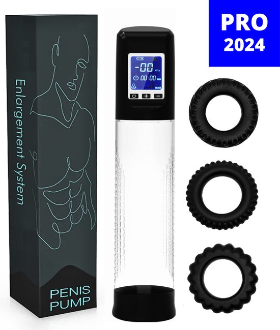 Foto: Onetouch pro automatische penispomp sex toys voor mannen elektrisch met penisring met cockring set penis vergroter xxl