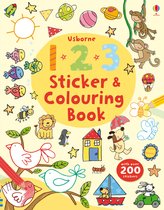 123 Sticker & Colouring Book