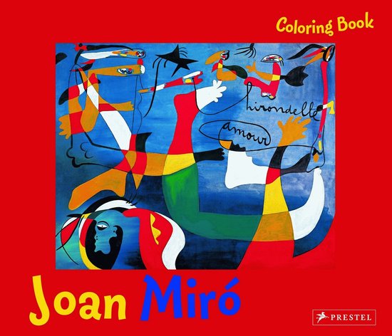 Joan Miro Colouring Book - cover
