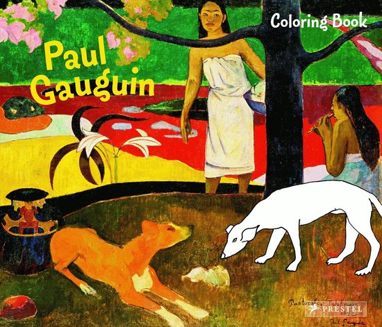 Paul Gauguin Coloring Book - cover