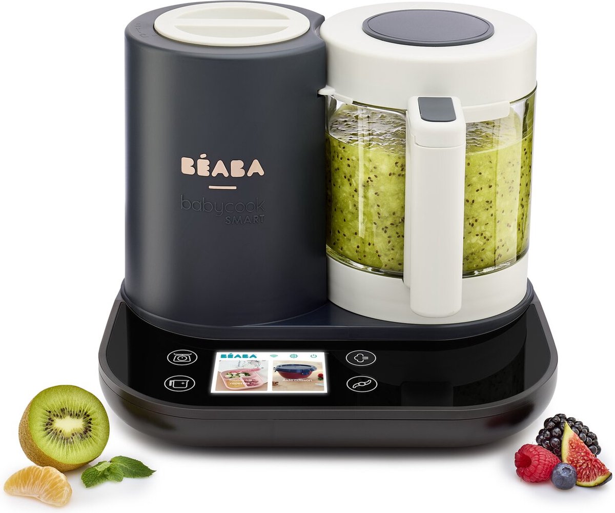 Goedkoopste Beaba Babycook Smart® - Stoomkoker - 4-in-1 babyvoeding bereider - Geïntegreerde weegschaal en recepten - Donkerblauw