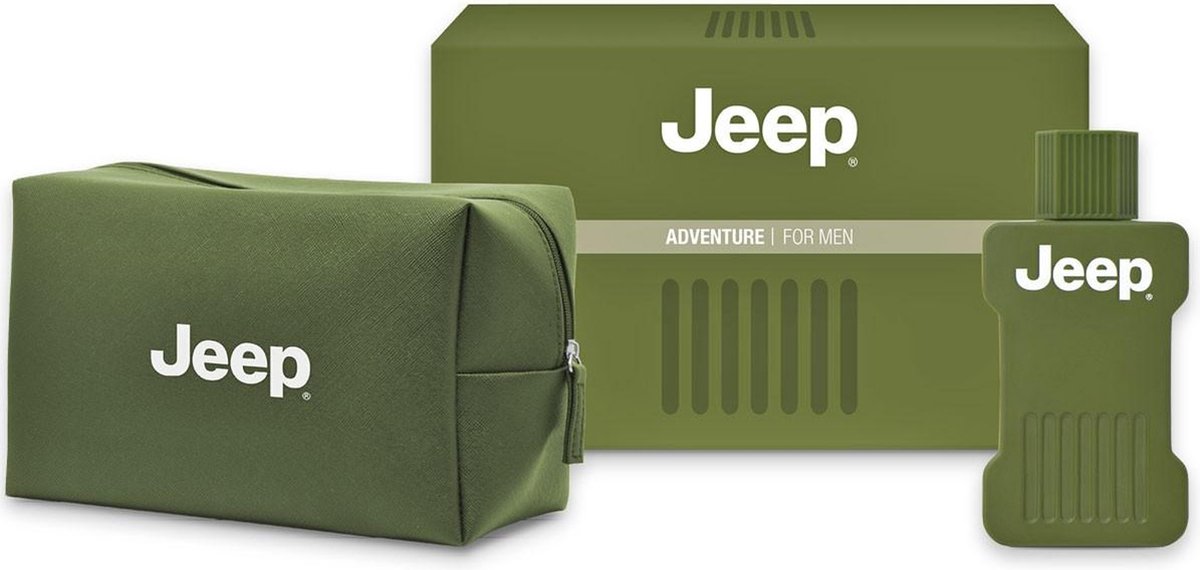 Goedkoopste JEEP ADVENTURE EDT 100ml Toilettas