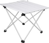 Opvouwbare Campingtafel - Draagbare Bijzettafel - Kleine Opklapbare Aluminium Tafel camping table