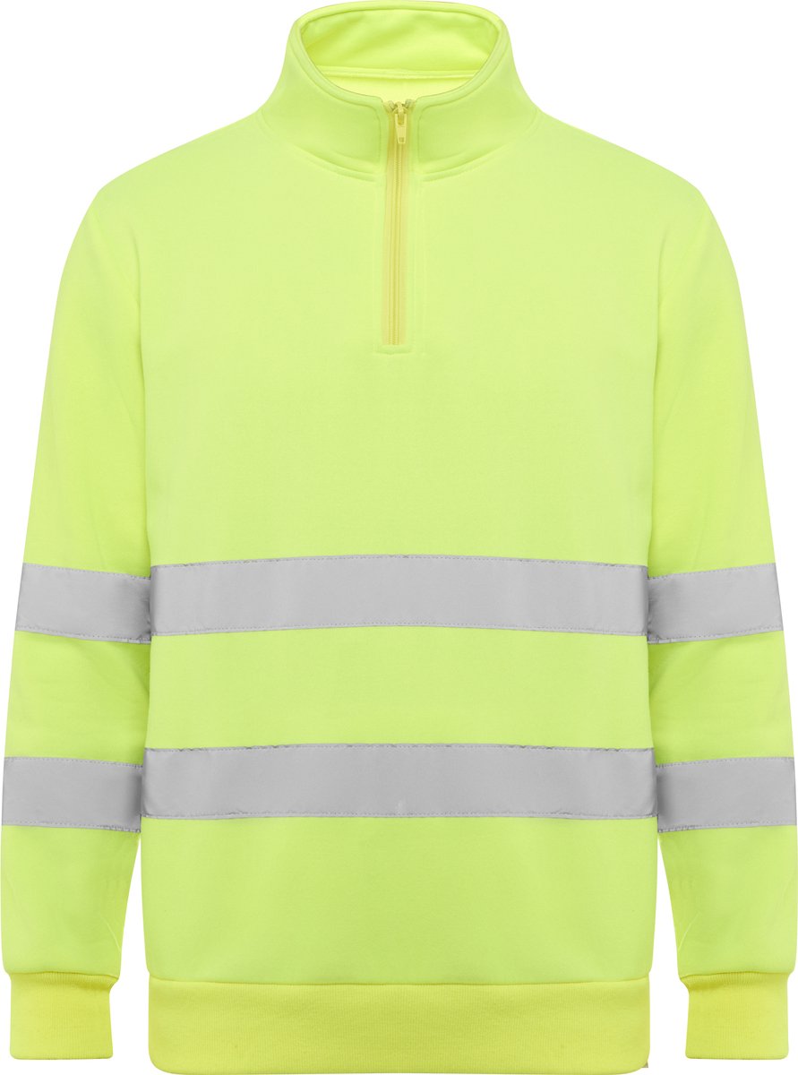 Roly Sweatshirt Spica RY9314 Fluor 221 Geel