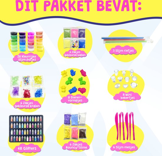 DIY Slime Kit: Glow in The Dark – Het Speelatelier