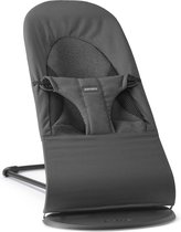 Bol.com BabyBjörn Wipstoel Balance Soft - Geweven-Jersey - Tri-Fabric - Donkergrijs - Ergonomisch - Verstelbaar - Inklapbaar aanbieding
