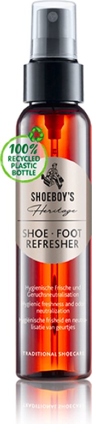 Shoeboy'S Heritage shoe - foot refresher - Verfrissende spray - 100ml