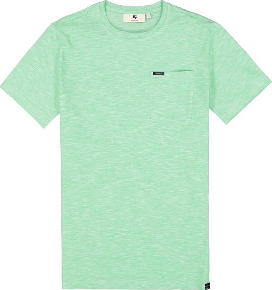 Garcia T-shirt T Shirt Met Gemeleerd Patroon Z1100 9832 Bright Apple Mannen Maat - M