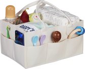 sac à couches bébé, 11 compartiments, séparateurs amovibles, sac à langer portable, organisateur de table à langer, beige