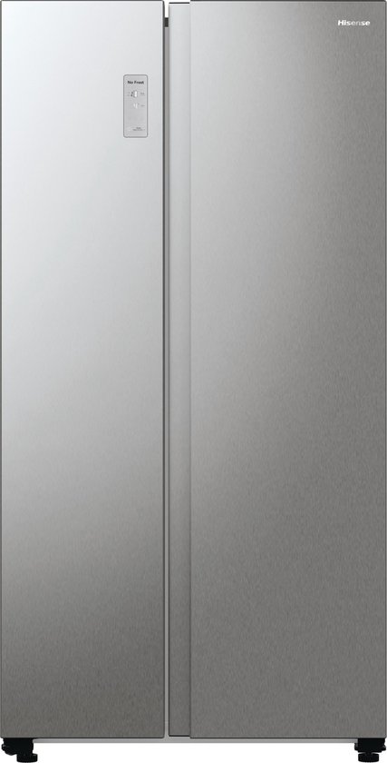 Hisense RS711N4ACE – Amerikaanse koelkast – Energielabel E – 550L – No-Frost – Freezer Convert – Fast Freeze – RVS – 38dB – LED-display.