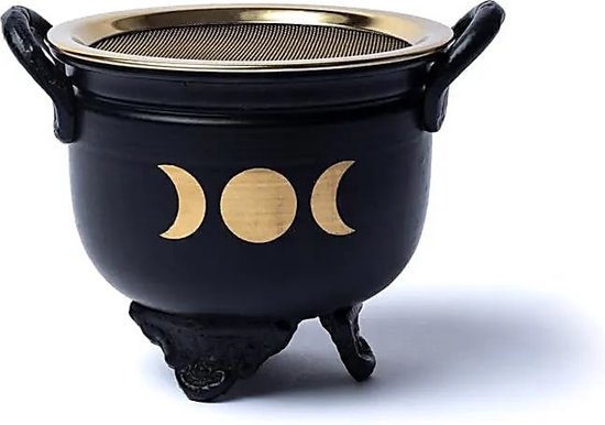 Cauldron (heksenketel) maanfasen met zeef