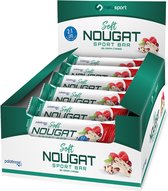 Natusport Soft Nougat Sport Bar Red Fruit