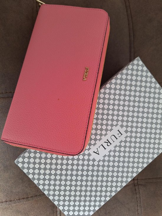 Portefeuille Furla D'occasion En Cuir - Couleur Crème/off-white - Pour Femme