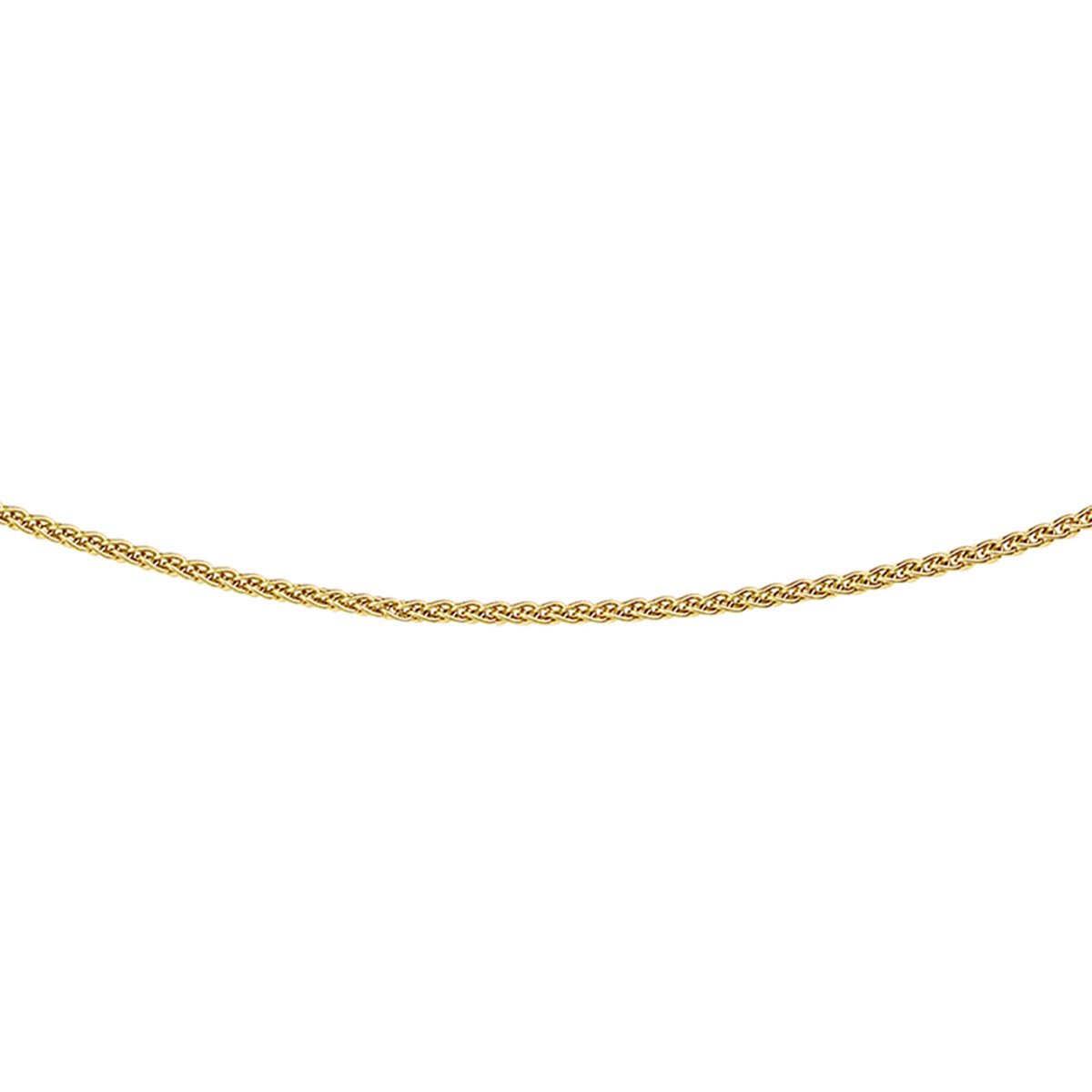 TFT Collier Geelgoud Vossestaart 1,0 mm 45 cm