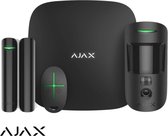 Bol.com Ajax StarterKit CAM Zwart met Hub 2 MotionCam DoorProtect en SpaceControl aanbieding
