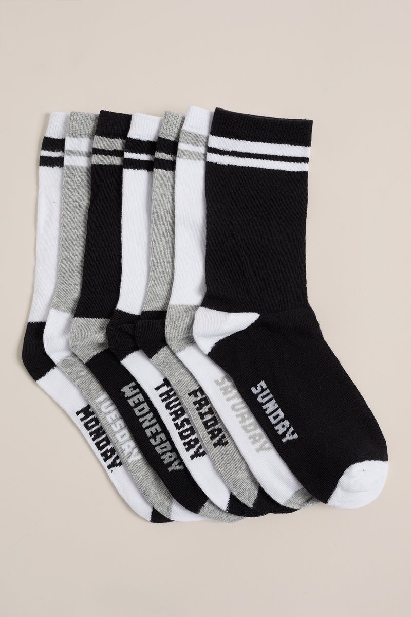 WE Fashion Jongens sokken, 7-pack