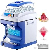 Vevor - IJscrusher - Ice Crusher - Schaafijsmachine - Slush Maker - Slush Puppy - Slush Machine - 1.5 kg Capaciteit - Blauw