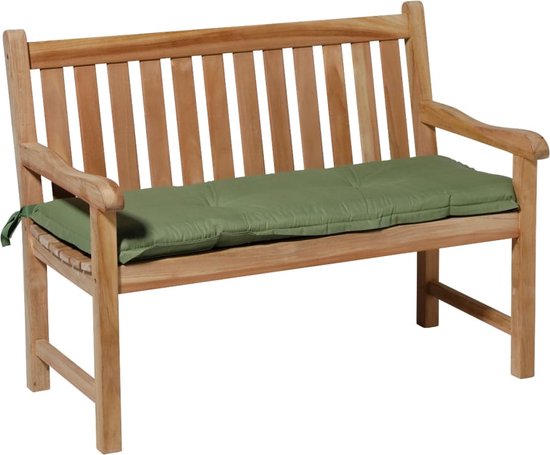 Madison Tuinbankkussen - 120 x 48cm - Groen - katoen/polyester