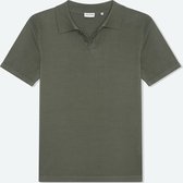 Solution Clothing Purdy - Casual Poloshirt - Regular Fit - Knoopsluiting - Volwassenen - Heren - Mannen - Groen - XL