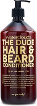 Waterclouds The Dude Hair & Beard Conditioner - 1000ml - Conditioner voor ieder haartype