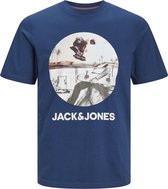 T-shirt Homme JACK&JONES JJNAVIN TEE SS CREW NECK - Taille XXL
