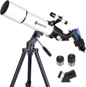 Telescopen voor volwassenen - Astronomie - 80 mm diafragma 600 mm - Refractortelescoop