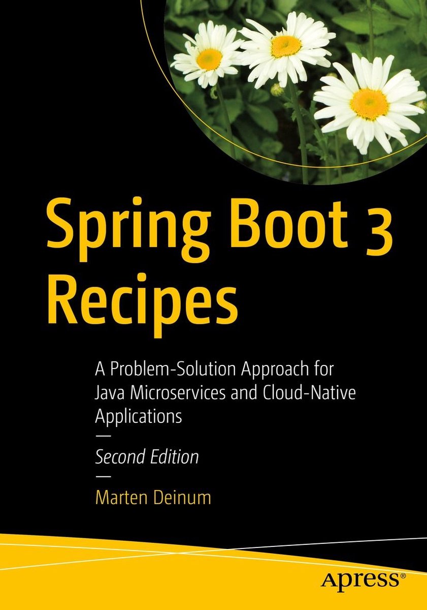 Omslag van Professional and Applied Computing (R0) - Spring Boot 3 Recipes