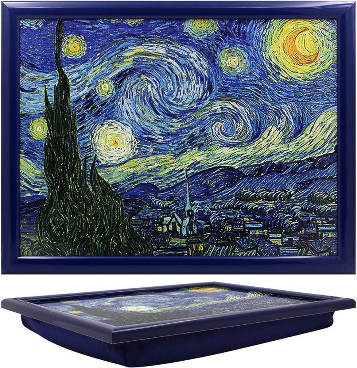 Laptray - Schootkussen Sterrennacht (van Gogh)