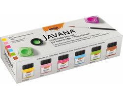 Javana textielverf set – Sunny kleuren – Voor lichte stoffen