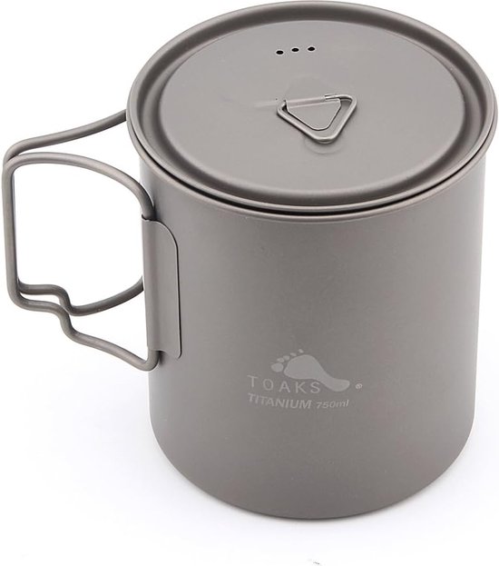 Builrand Pan van puur titanium, 24 cm, pannen van titanium met gehamerd patroon om te koken, krasbestendig, anti-aanbaklaag, gehamerde braadpan met deksel, compatibel met alle kookplaten (S