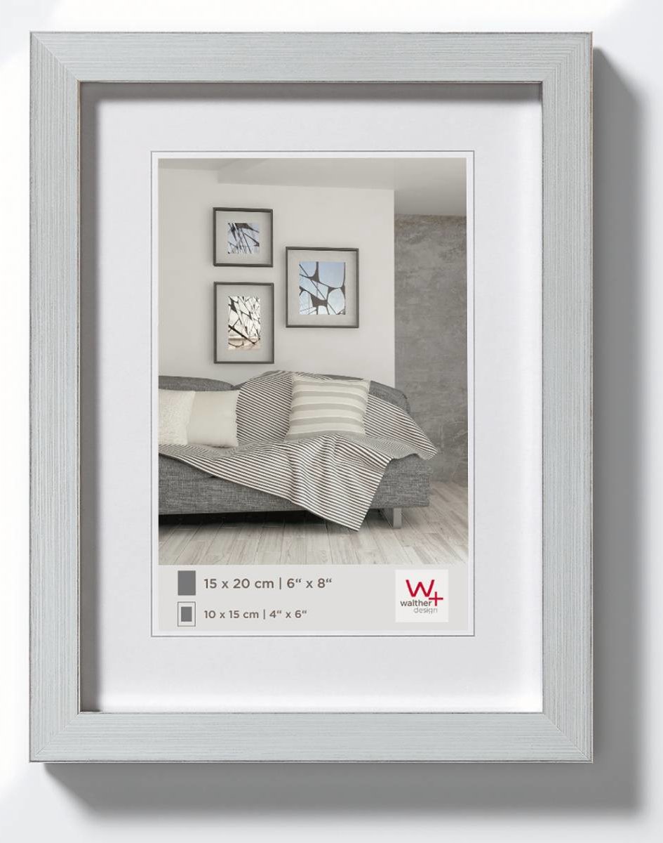 Walther Construction - Fotolijst - Fotoformaat 15x20 cm - Zilver