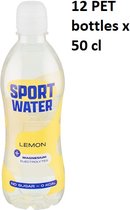 Sportwater lemon 12 petflesjes x 50 cl