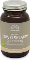 Mattisson - Biologische Duivelsklauw 300 mg - 120 capsules
